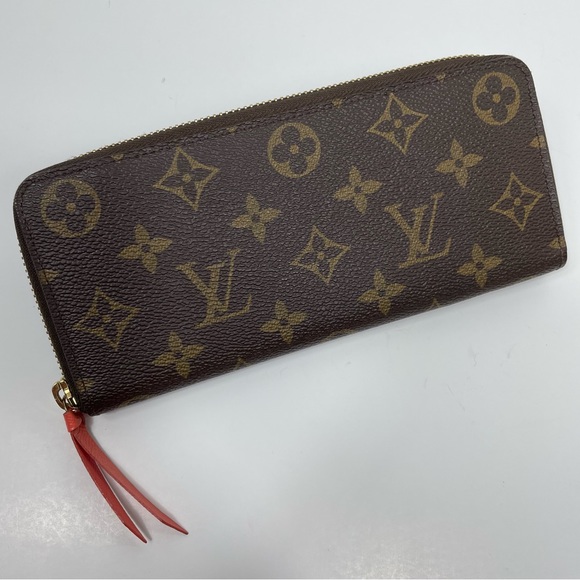 Louis Vuitton Handbags - Louis Vuitton Monogram Clemence wallet Piment interior